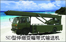 SD型伸縮變幅帶式輸送機(jī) SD型伸縮變幅帶式輸送機(jī)